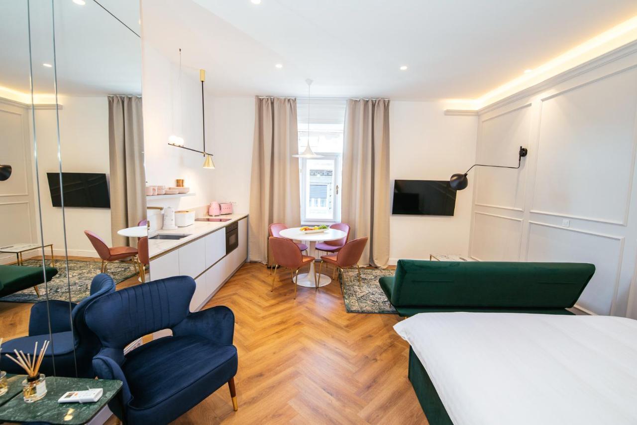 Grand Apartments Zagreb Bagian luar foto