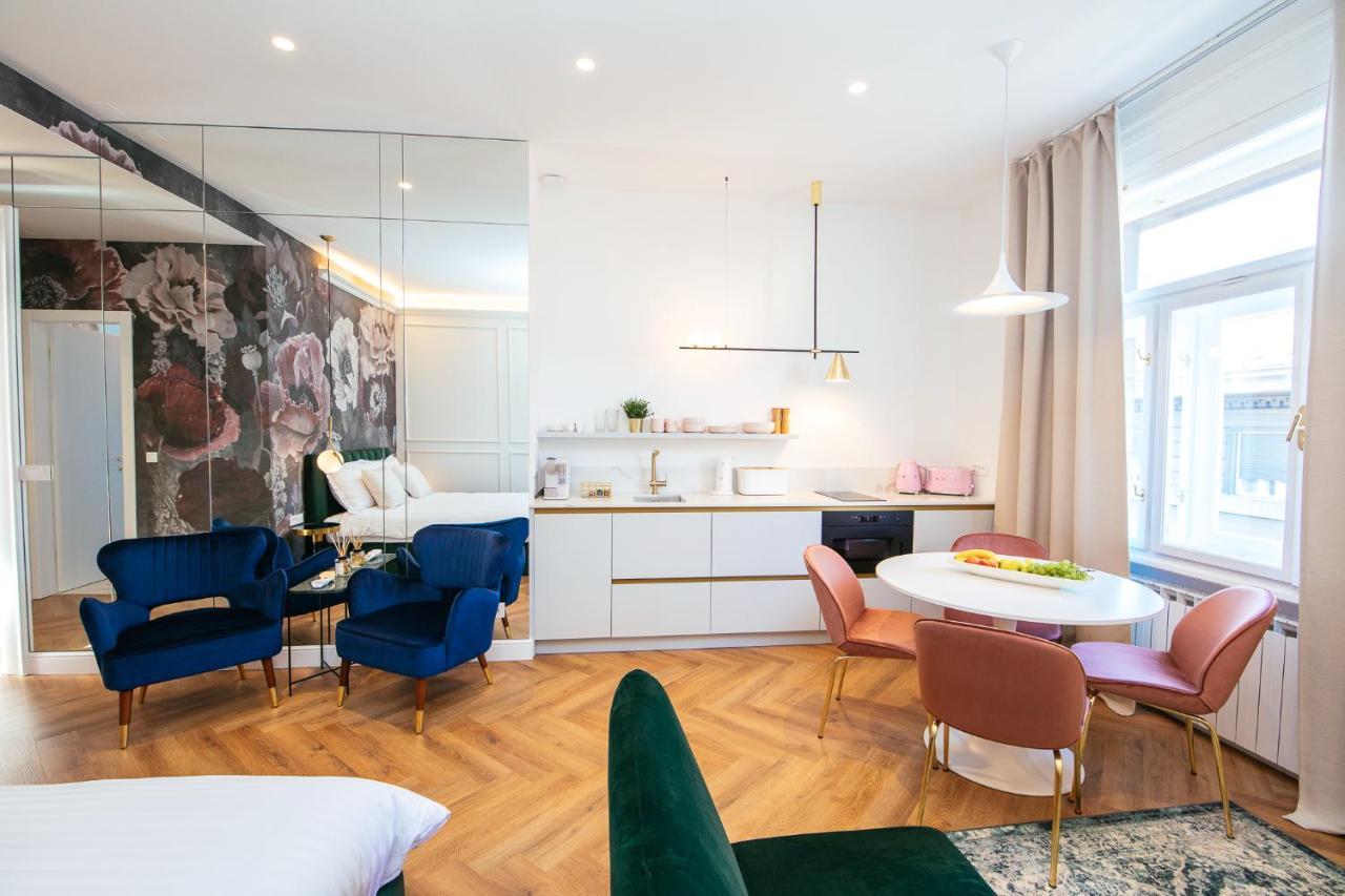 Grand Apartments Zagreb Bagian luar foto